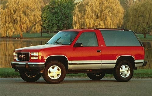 1996 GMC Yukon 2 Dr SLE 4WD Utility