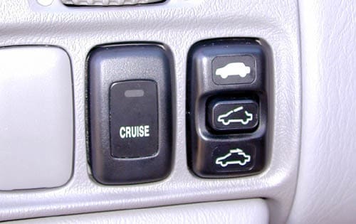 2000 Honda Accord interior DETAIL