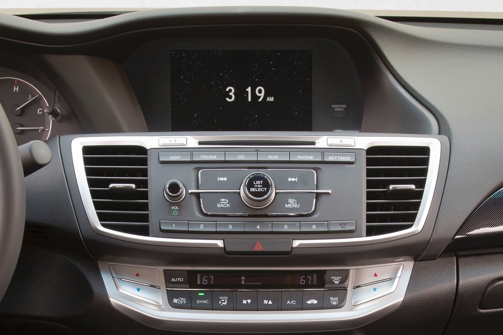 2014 Honda Accord interior CC