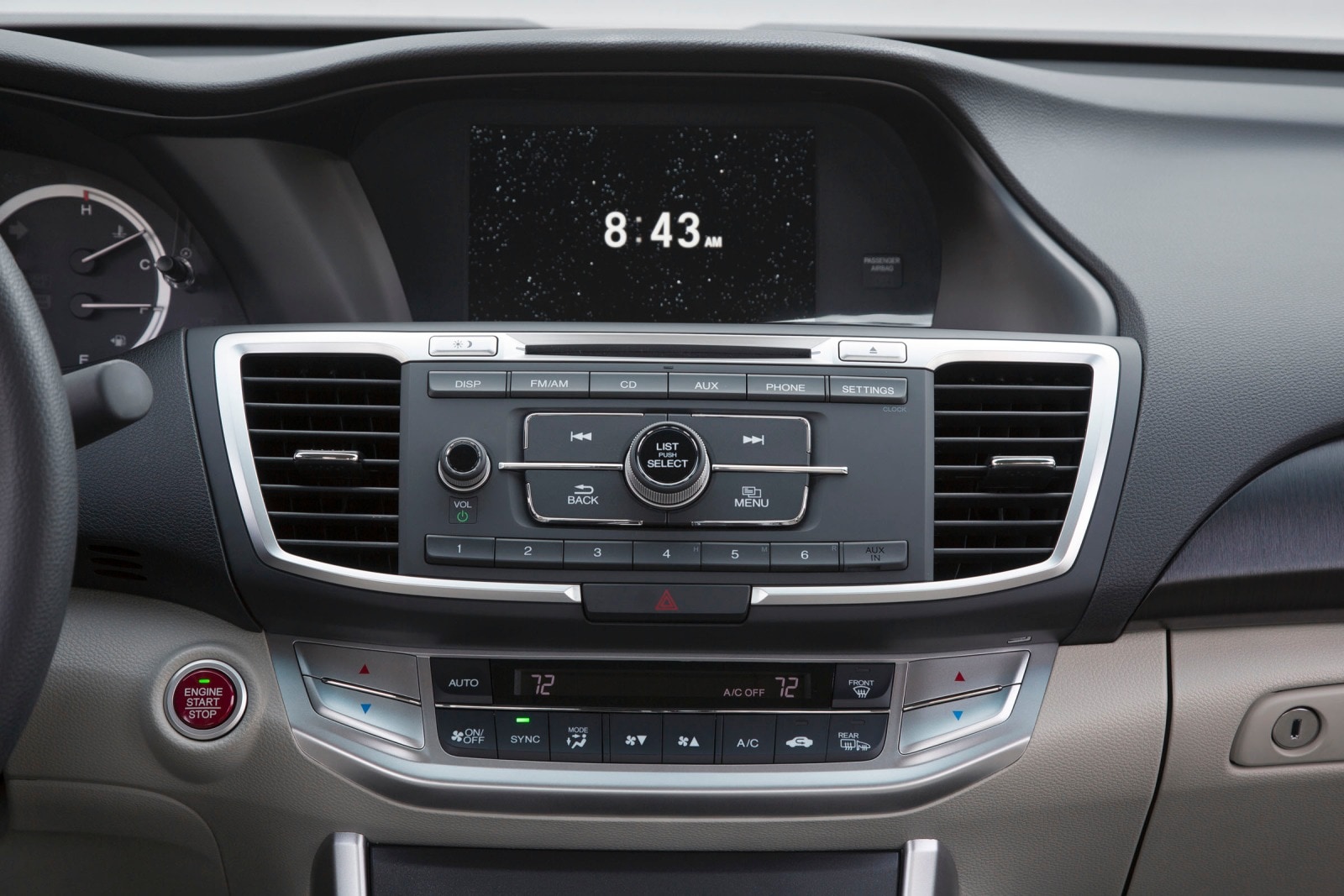 2015 Honda Accord front safety CC