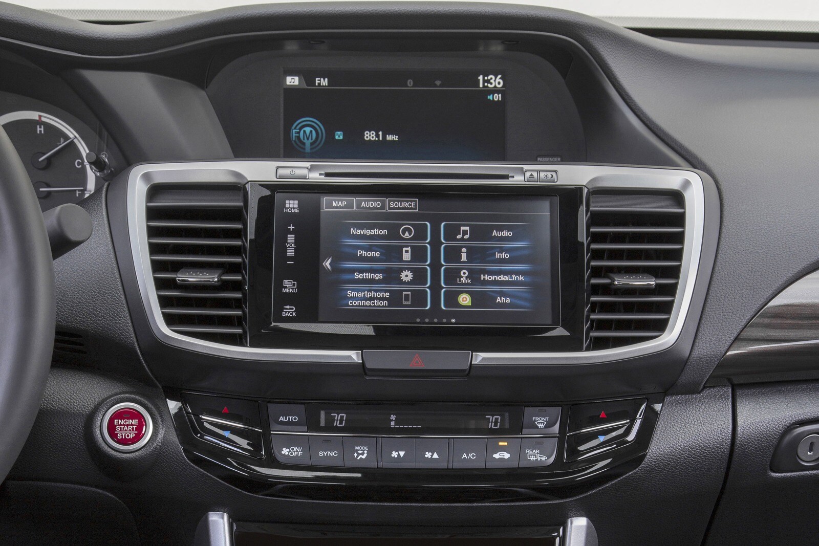 2017 Honda Accord interior CC