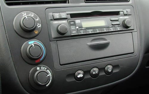 2001 Honda Civic interior CC