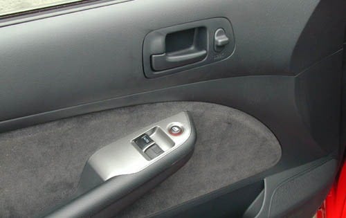 2001 Honda Civic interior DETAIL