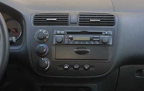 2001 Honda Civic interior CC