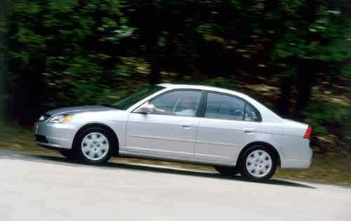 2002 Honda Civic front safety FQ