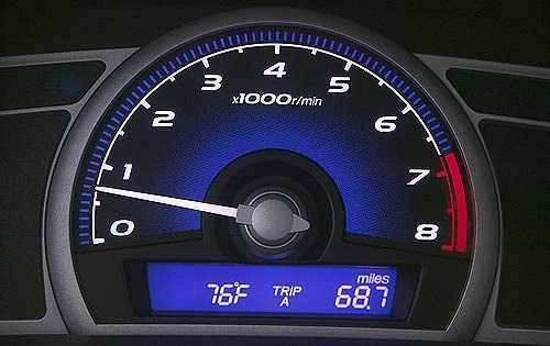 2007 Honda Civic interior DETAIL