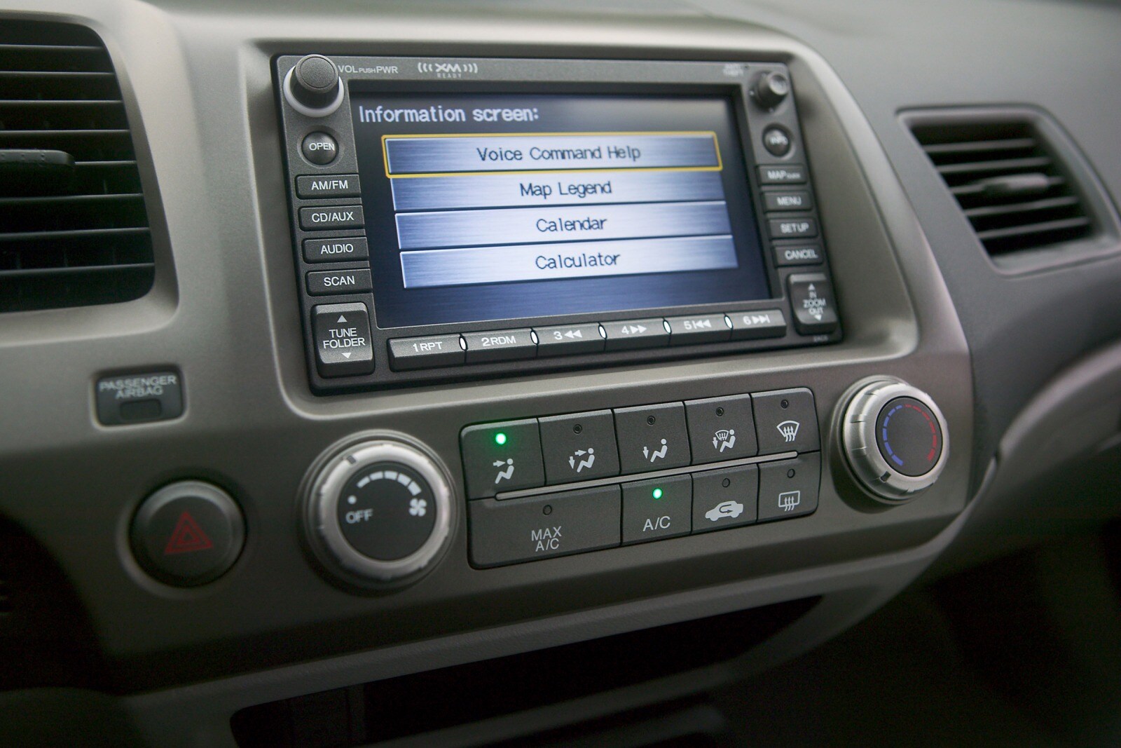 2008 Honda Civic interior CC