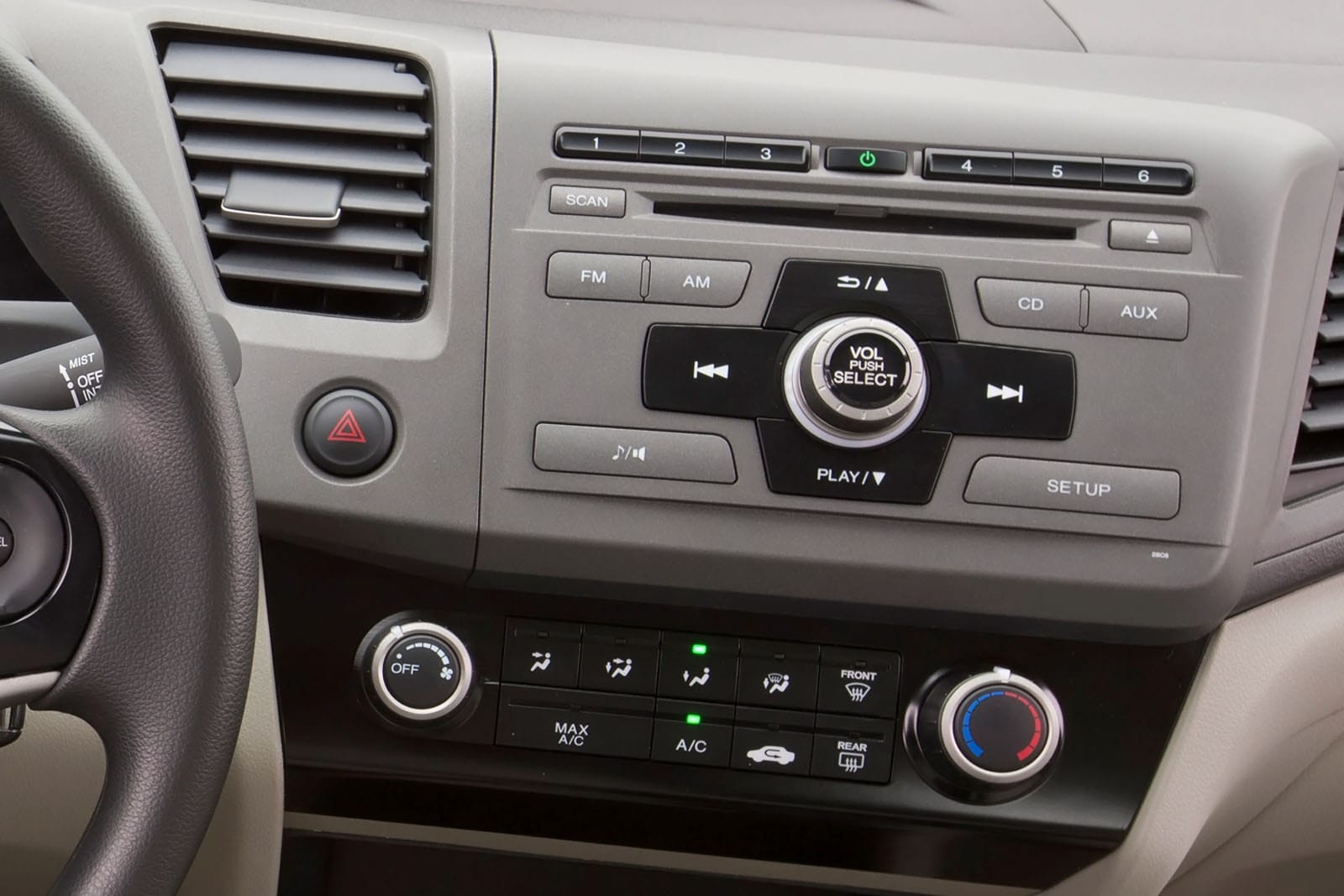 2012 Honda Civic interior CC