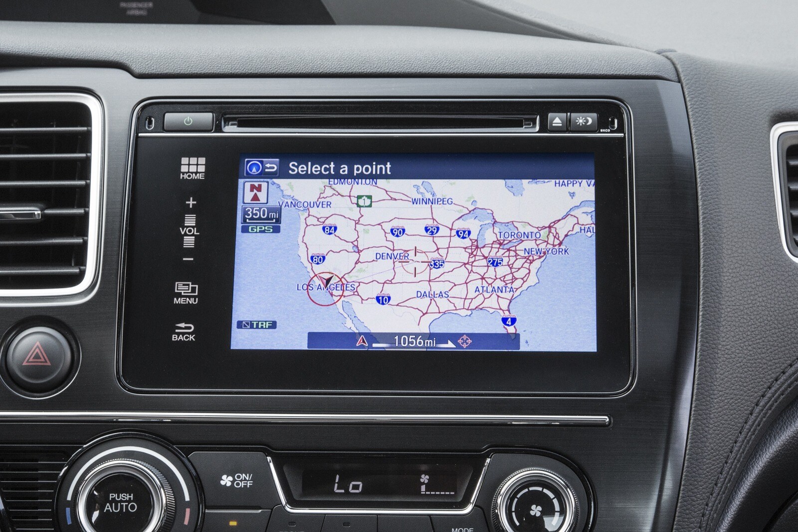 2014 Honda Civic interior NAVSYS