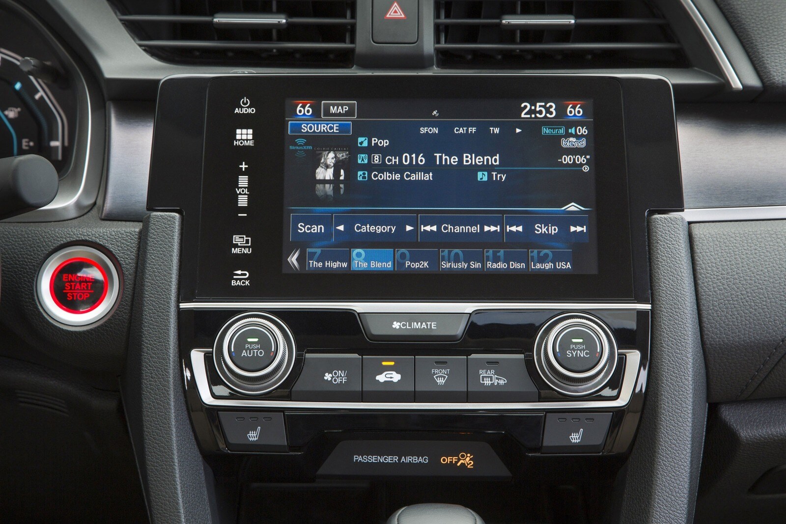 2017 Honda Civic interior CC