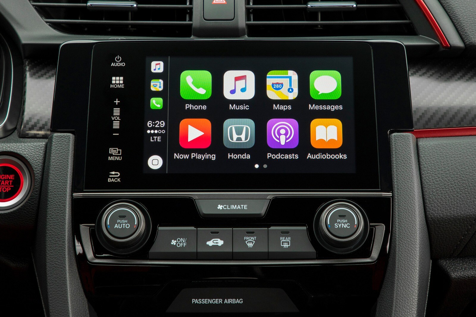 2018 Honda Civic Coupe front safety CC