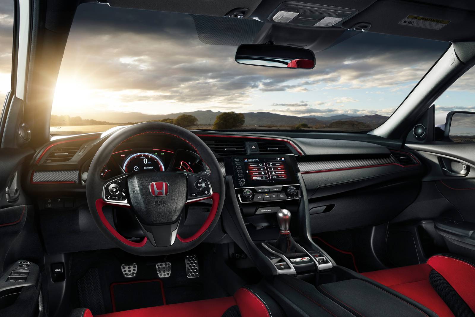 2020 Honda Civic front safety D