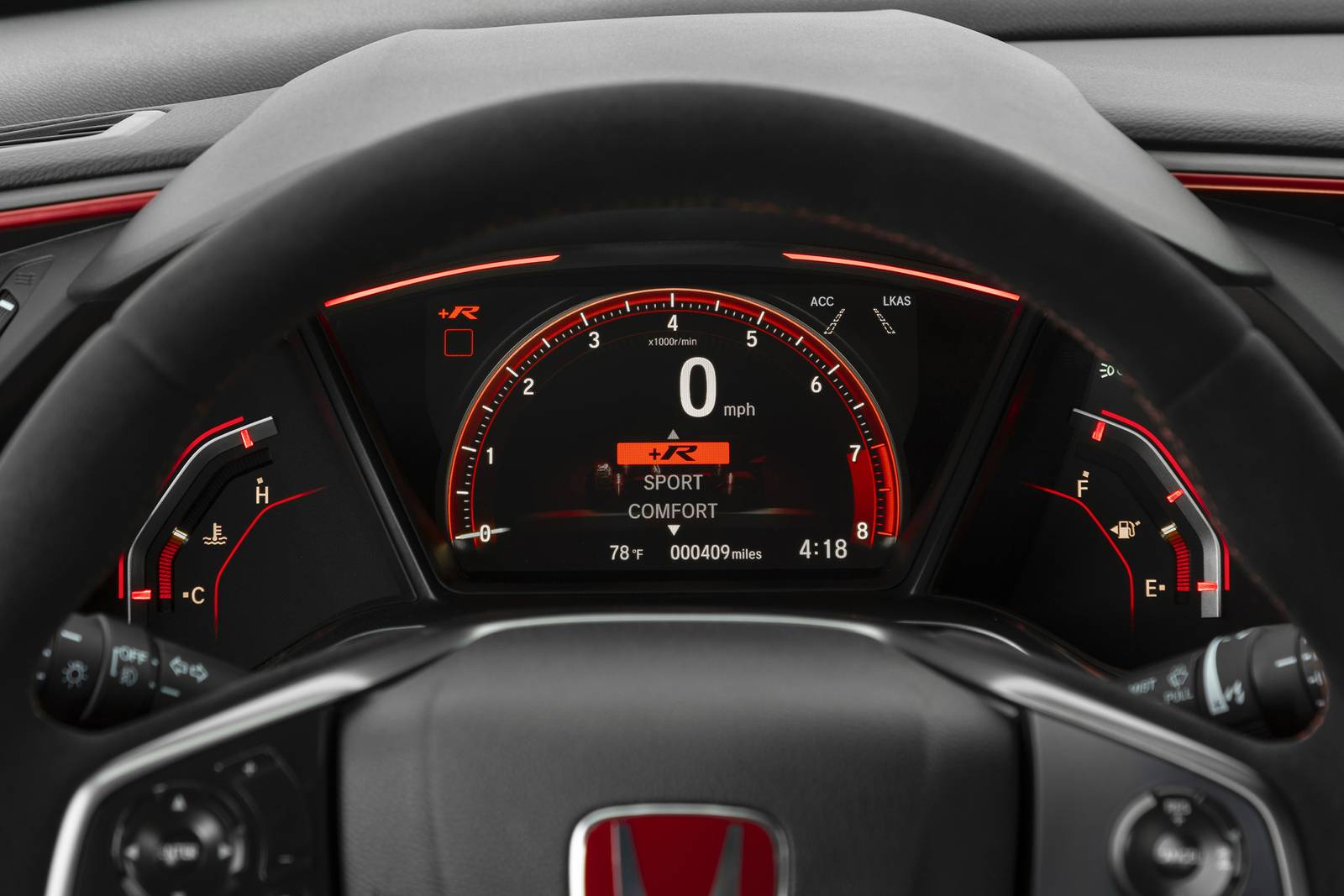 2021 Honda Civic interior IP