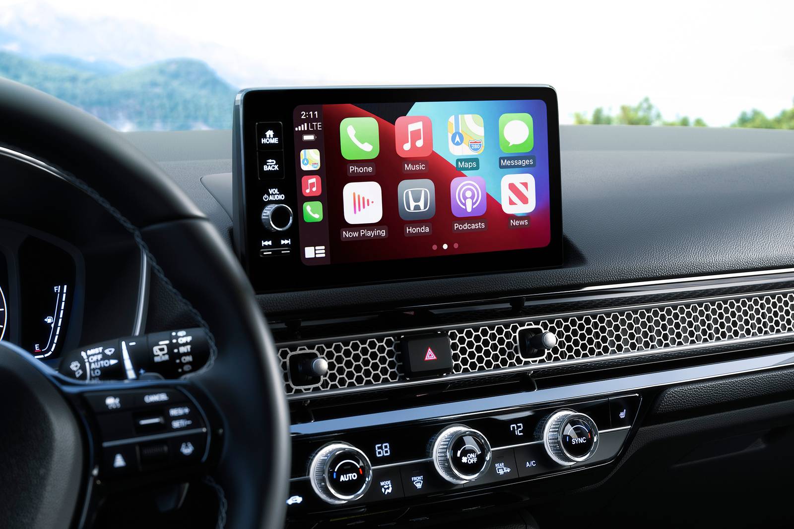 2023 Honda Civic Hatchback front safety CC