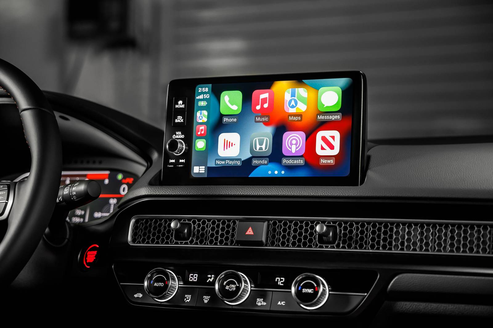 2023 Honda Civic Hatchback front safety CC