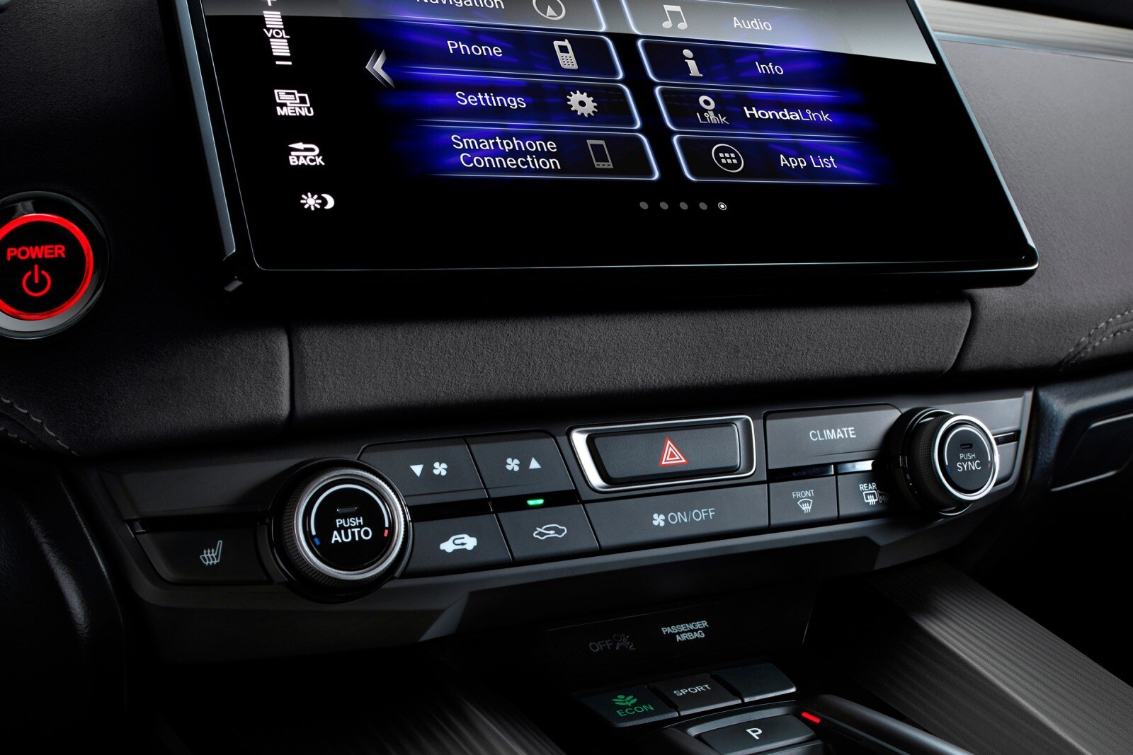 2017 Honda Clarity interior CC