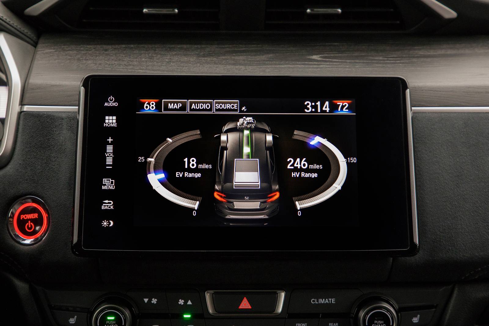 2020 Honda Clarity interior CC