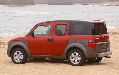 2003 Honda Element interior CARGO