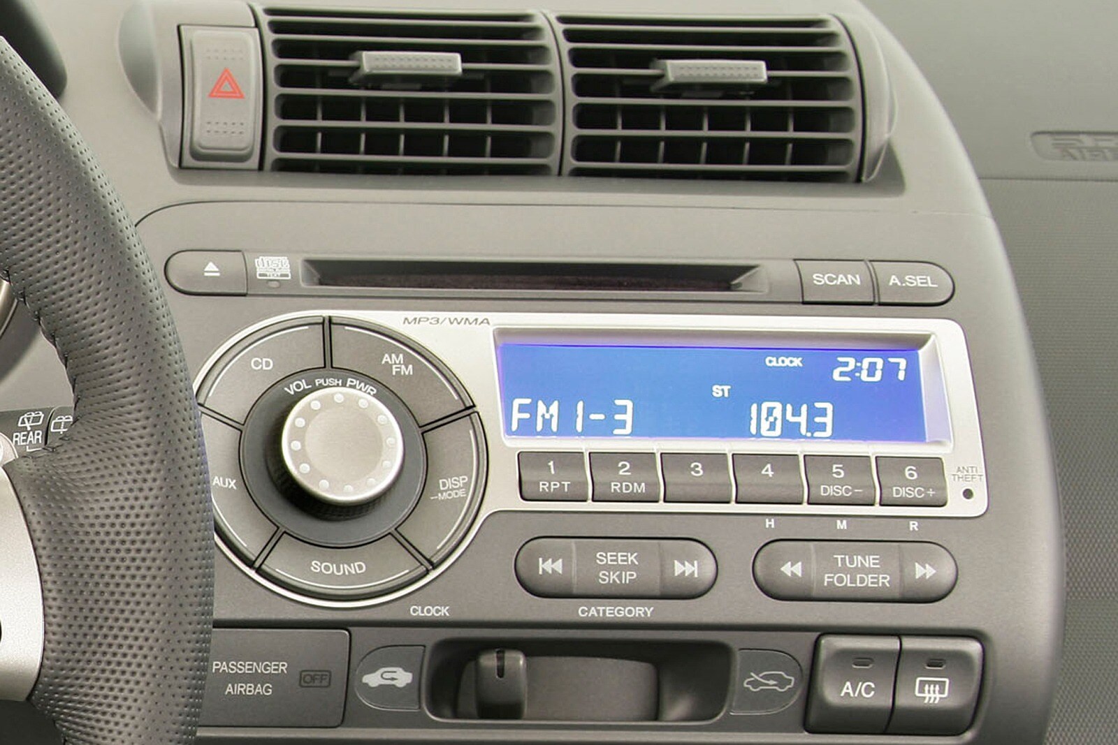 2008 Honda Fit interior CC