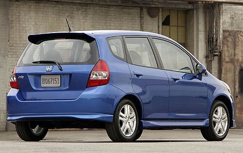 2008 Honda Fit exterior FQ
