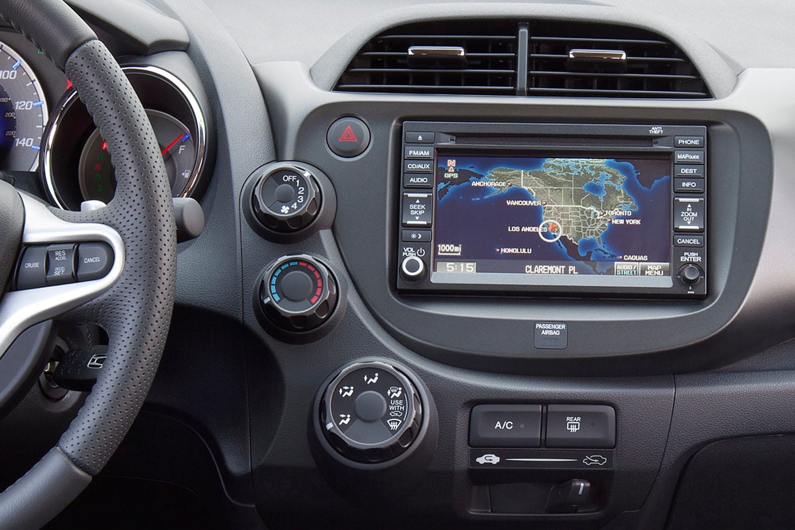 2013 Honda Fit interior NAVSYS