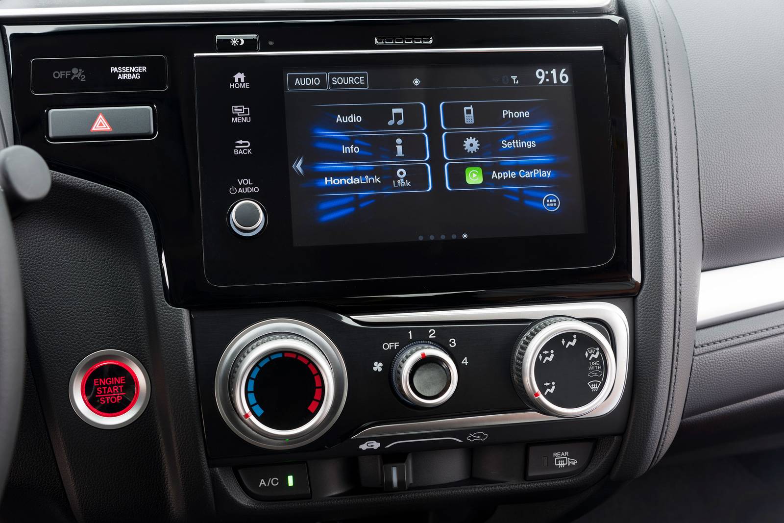 2018 Honda Fit interior CC