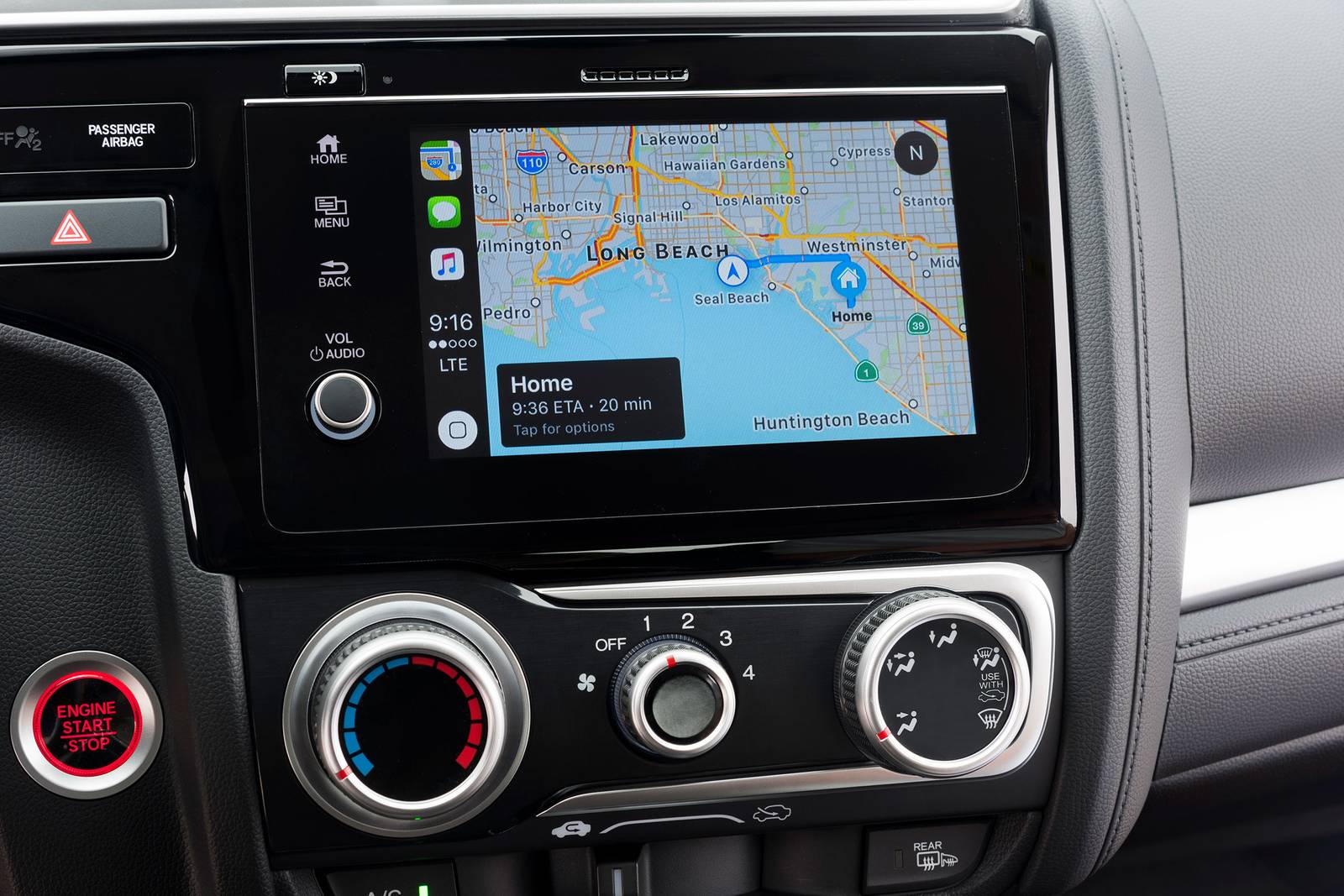 2020 Honda Fit interior NAVSYS