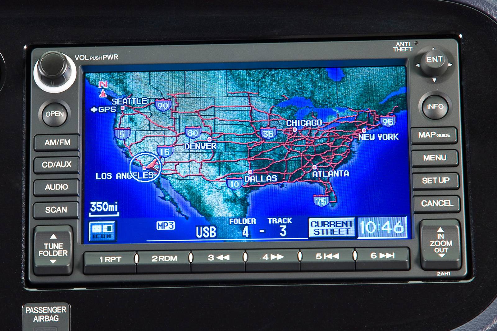 2010 Honda Insight interior NAVSYS