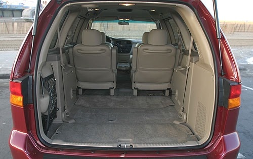 2004 Honda Odyssey interior CARGO