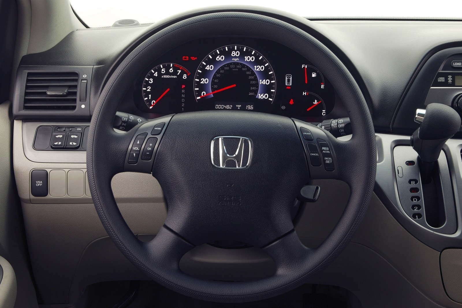 2007 Honda Odyssey interior SWD