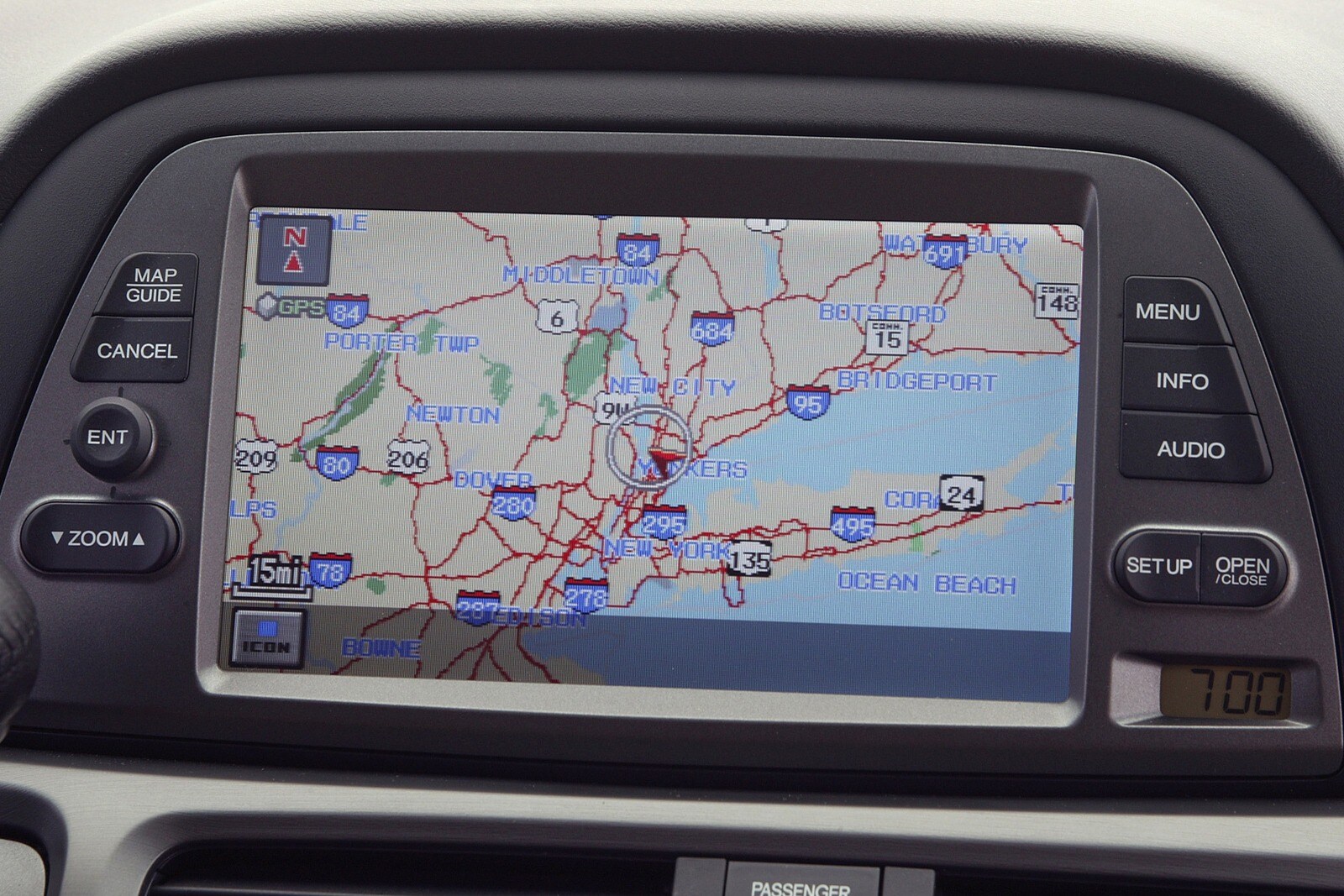 2007 Honda Odyssey interior NAVSYS