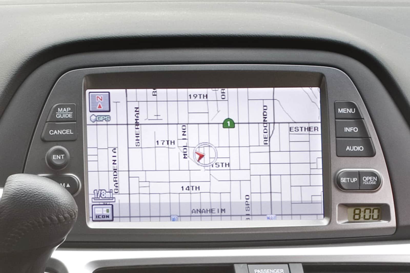 2008 Honda Odyssey interior NAVSYS
