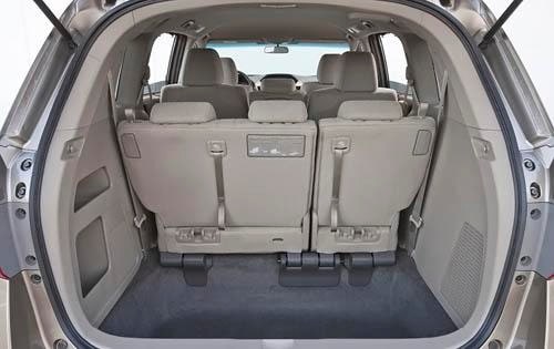 2012 Honda Odyssey front safety CARGO