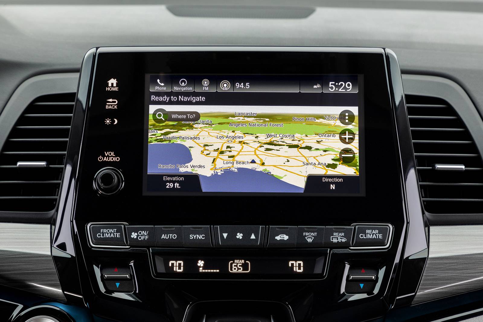 2021 Honda Odyssey interior NAVSYS