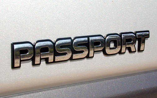 2000 Honda Passport exterior FBDG