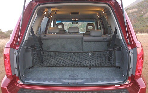 2004 Honda Pilot interior CARGO