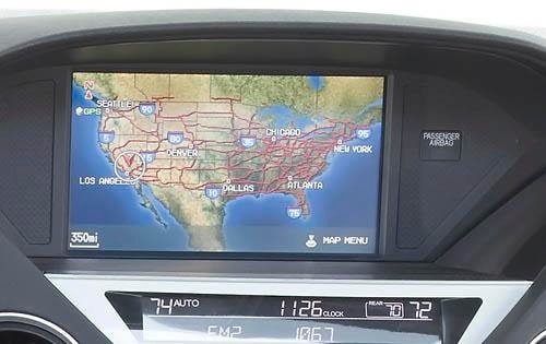 2009 Honda Pilot interior CC