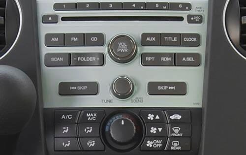 2011 Honda Pilot interior CC