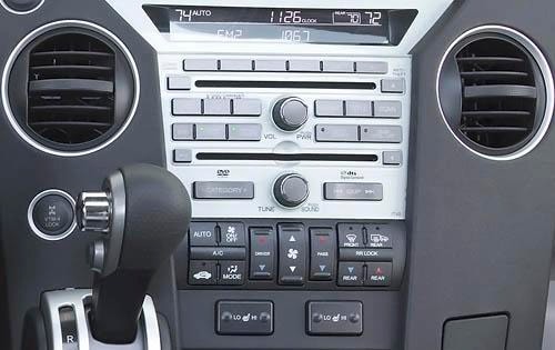 2011 Honda Pilot interior CC