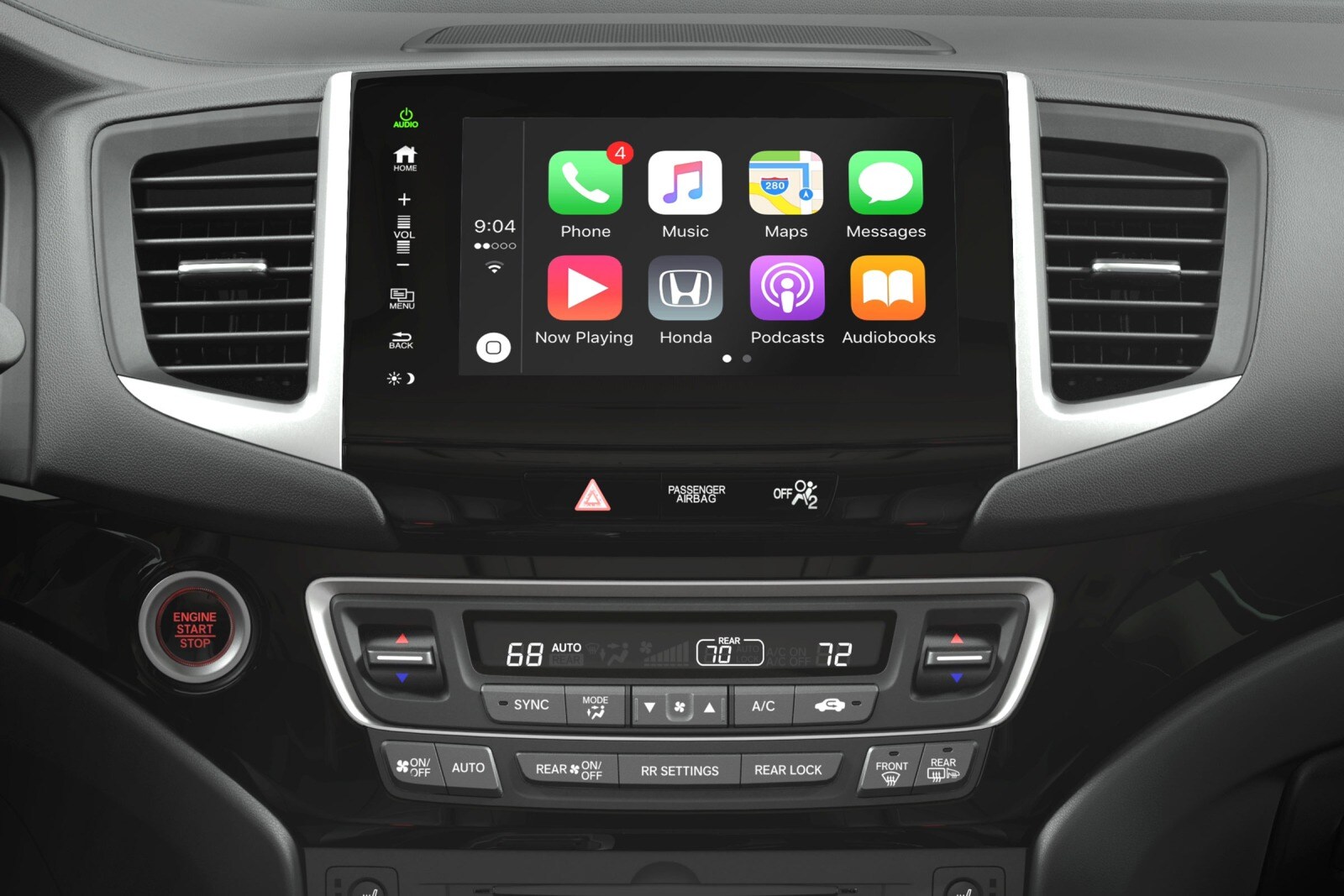 2017 Honda Pilot interior CC