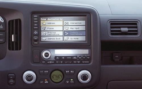 2006 Honda Ridgeline interior CC