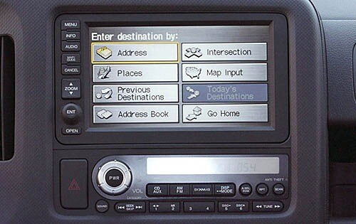 2008 Honda Ridgeline interior CC