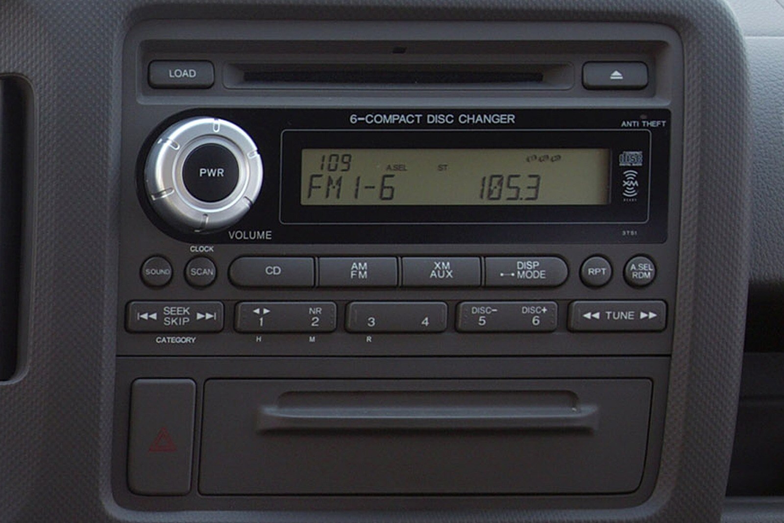2008 Honda Ridgeline interior CC