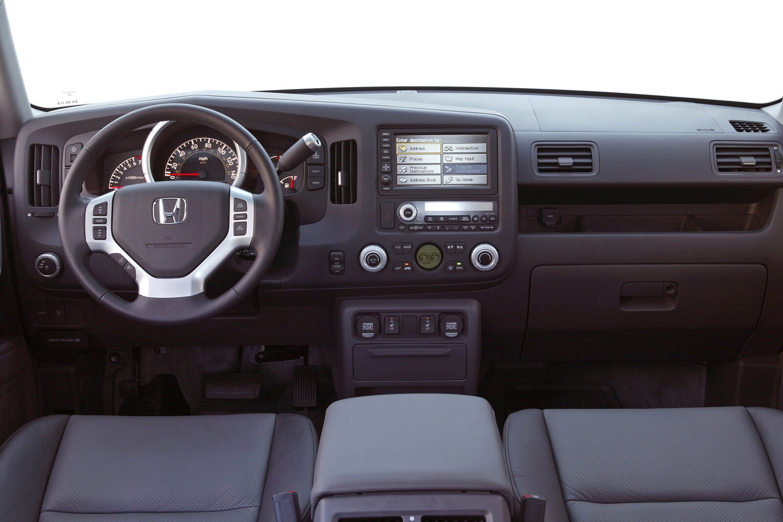 2008 Honda Ridgeline interior D