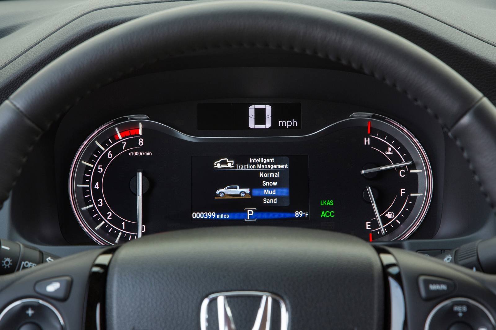 2018 Honda Ridgeline interior G