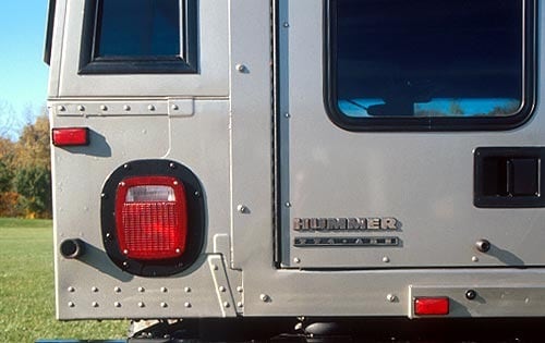 2001 HUMMER H1 exterior FBDG