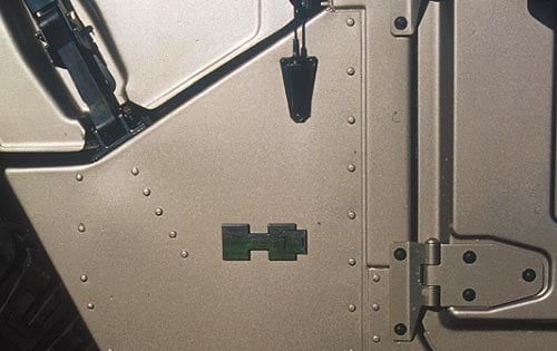 2001 HUMMER H1 exterior FBDG