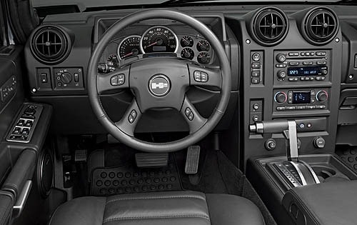 2007 HUMMER H2 SUT interior D