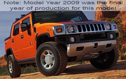2009 HUMMER H2 SUT Crew Cab