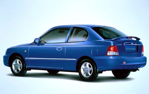 2000 Hyundai Accent 2 Dr GS Hatchback